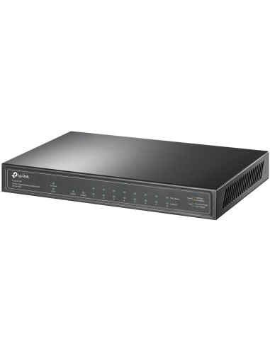 TL-SG1210P switch No administrado Gigabit Ethernet (10/100/1000) Energía sobre Ethernet (PoE) Gris