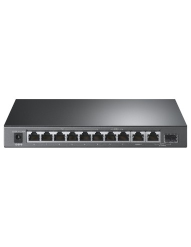 TL-SG1210PP switch No administrado Gigabit Ethernet (10/100/1000) Energía sobre Ethernet (PoE) Negro