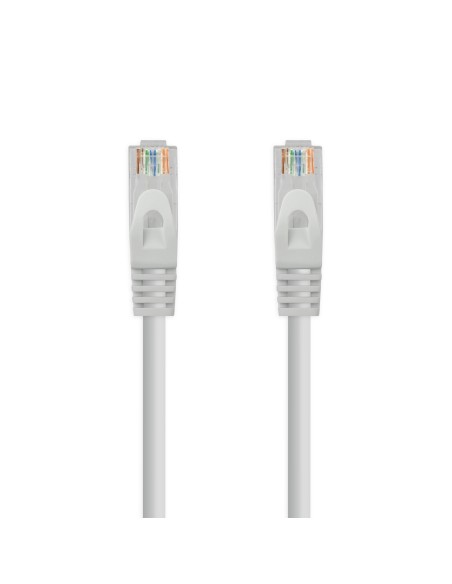Cable de red latiguillo RJ45 LSZH Cat.6A UTP AWG24, Gris, 5.0 m