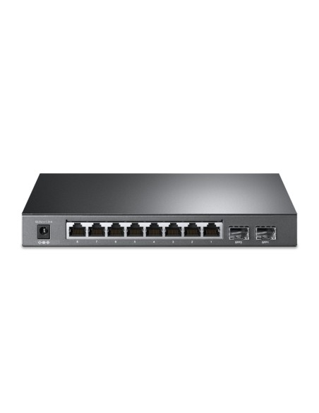 JetStream TL-SG2210P switch Gestionado L2/L4 Gigabit Ethernet (10/100/1000) Energía sobre Ethernet (PoE) Negro