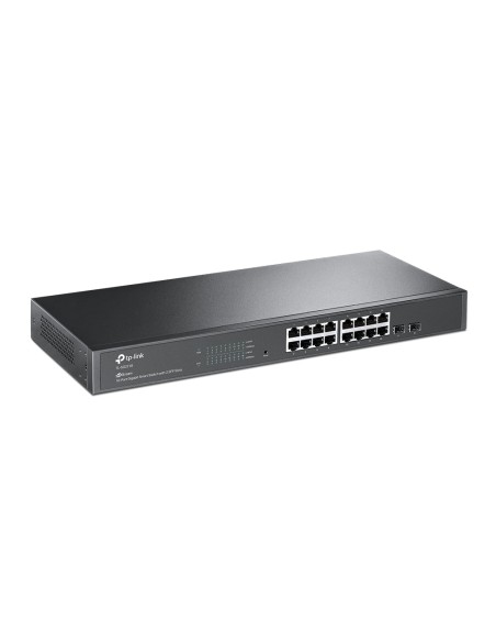 JetStream TL-SG2218 switch Gestionado L2/L2+ Gigabit Ethernet (10/100/1000) 1U Negro