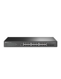 JetStream TL-SG3428X switch Gestionado L2+/L3 Gigabit Ethernet (10/100/1000) 1U Negro 2