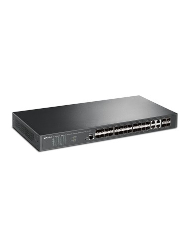 JetStream TL-SG3428XF switch Gestionado L2+ 1U Negro