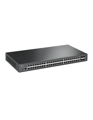 JetStream TL-SG3452 switch Gestionado L2 Gigabit Ethernet (10/100/1000) 1U Negro