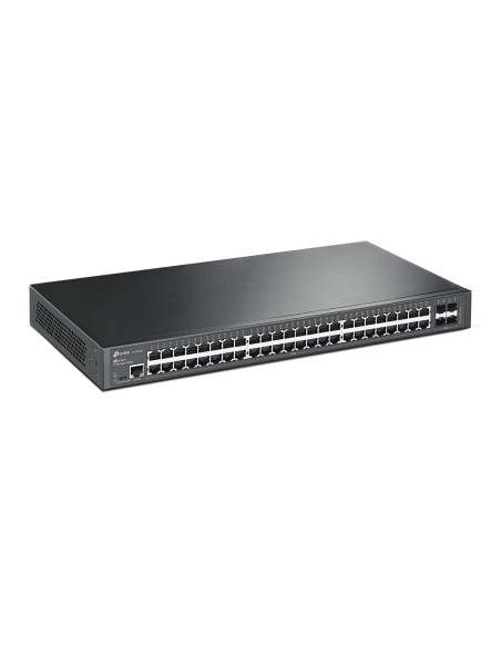 JetStream TL-SG3452 switch Gestionado L2 Gigabit Ethernet (10/100/1000) 1U Negro