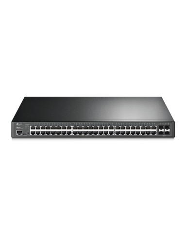 JetStream TL-SG3452P switch Gestionado L2/L3 Gigabit Ethernet (10/100/1000) Energía sobre Ethernet (PoE) 1U Negro