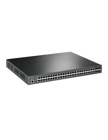 JetStream TL-SG3452P switch Gestionado L2/L3 Gigabit Ethernet (10/100/1000) Energía sobre Ethernet (PoE) 1U Negro