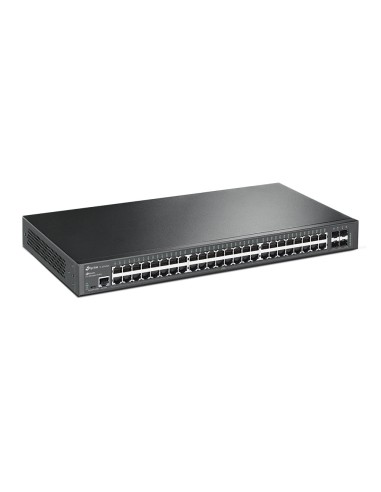 JetStream TL-SG3452X switch Gestionado L2+ Gigabit Ethernet (10/100/1000) 1U Negro
