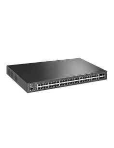 JetStream TL-SG3452XP switch Gestionado L2+ Gigabit Ethernet (10/100/1000) Energía sobre Ethernet (PoE) 1U Negro 2
