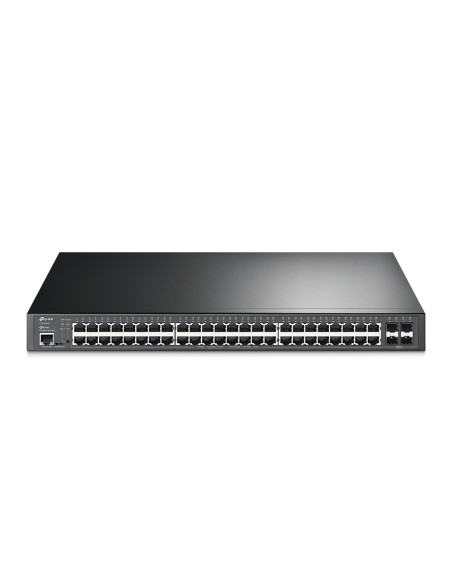 JetStream TL-SG3452XP switch Gestionado L2+ Gigabit Ethernet (10/100/1000) Energía sobre Ethernet (PoE) 1U Negro