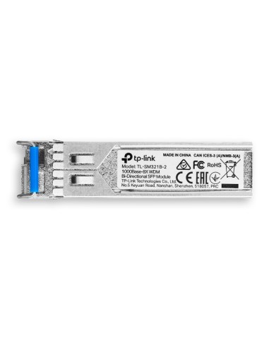 TL-SM321B red modulo transceptor Fibra óptica 1250 Mbit/s SFP