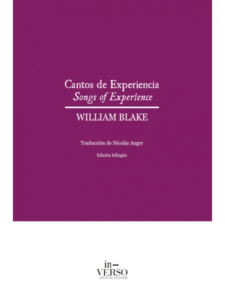 Cantos de experiencia Songs of Experience