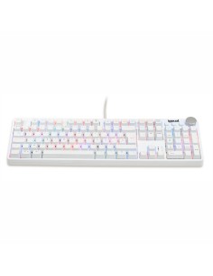Teclado gaming mecánico PEARL RGB blanco
