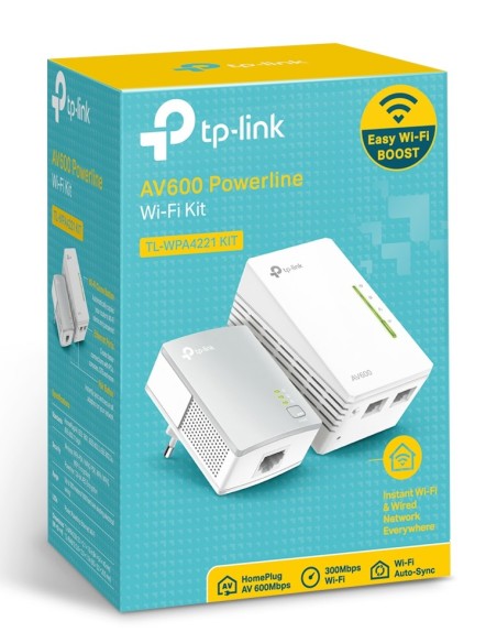 AV600 600 Mbit/s Ethernet Wifi Blanco 1 pieza(s)