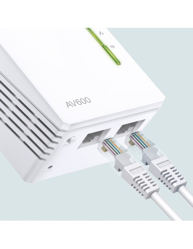 AV600 600 Mbit/s Ethernet Wifi Blanco 1 pieza(s)