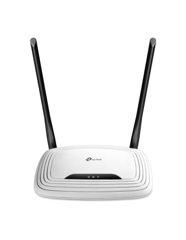 TL-WR841N router inalámbrico Ethernet rápido Banda única (2,4 GHz) Negro, Blanco