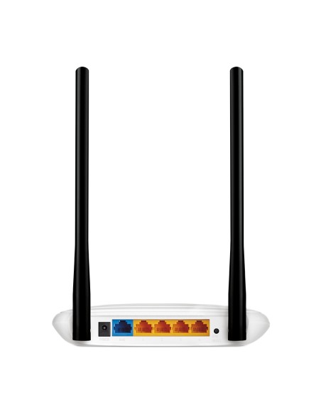 TL-WR841N router inalámbrico Ethernet rápido Banda única (2,4 GHz) Negro, Blanco