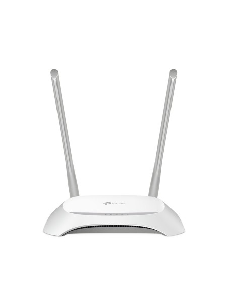 TL-WR850N router inalámbrico Ethernet rápido Banda única (2,4 GHz) Gris, Blanco