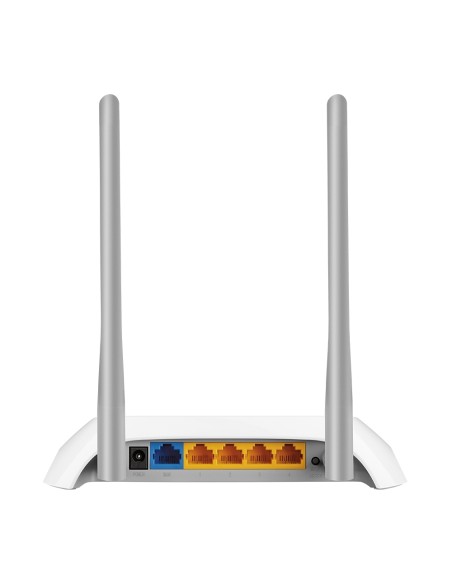 TL-WR850N router inalámbrico Ethernet rápido Banda única (2,4 GHz) Gris, Blanco