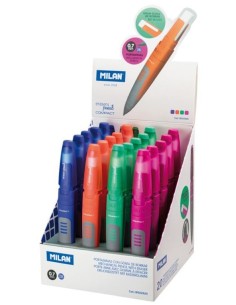 Exp 20 portaminas goma 07mm 2b compact Milan