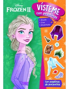 Frozen 2 Visteme con pegatinas