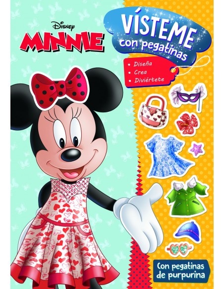 Minnie Visteme con pegatinas