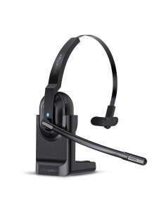 50042 auricular y casco Auriculares Inalámbrico Diadema Oficina/Centro de llamadas USB Tipo C Bluetooth Base de carga Negro