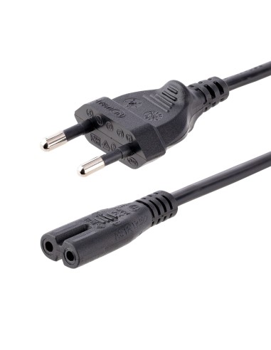 Cable de 3m de Alimentación para Ordenador Portátil o Impresora , UE a C7, 2,5A 250V, 18AWG, Cable de Repuesto para Portátil, Ca