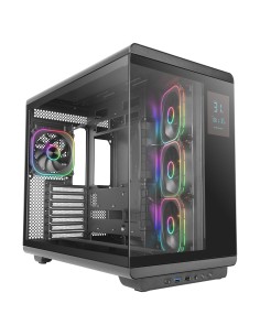 MCREVMAX carcasa de ordenador Midi Tower Negro