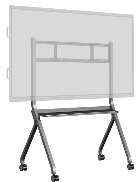 MD-CART02-S1 soporte para pantalla de señalización 2,18 m (86") Gris
