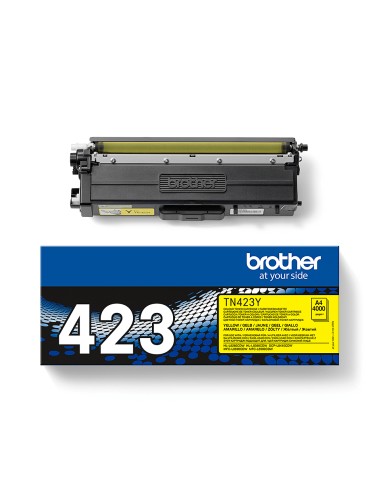 TN-423Y cartucho de tóner 1 pieza(s) Original Amarillo