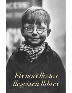 CARTELL ELS NOIS LLESTOS LLEGEIXEN LLIBRES 