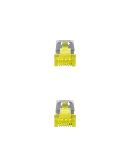 Cable de red latiguillo RJ45 LSZH Cat.6A SFTP AWG26, Gris, 15 m