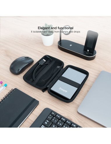 Estuche Protector para Caja Externa de 2.5, Negro