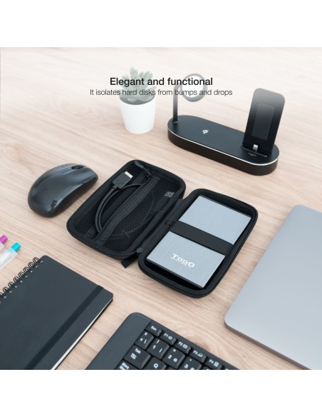 Estuche Protector para Caja Externa de 2.5, Negro