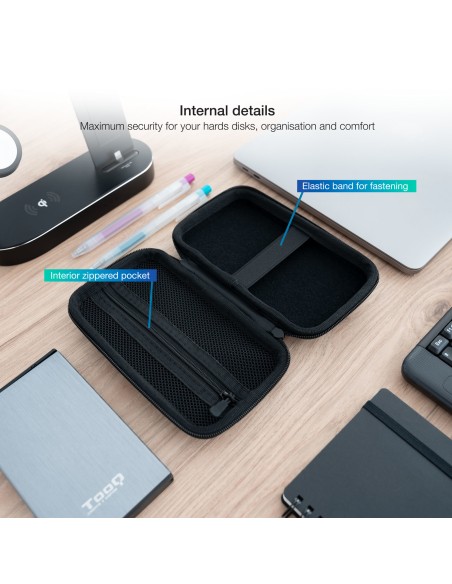 Estuche Protector para Caja Externa de 2.5, Negro