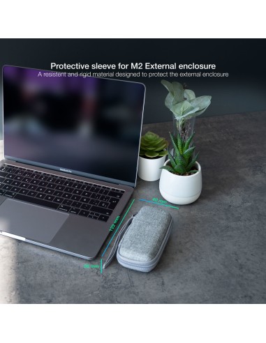 Estuche Protector para Caja Externa M2, Gris