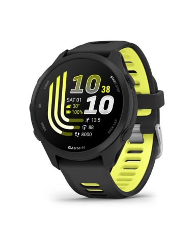 Forerunner 170 3,05 cm (1.2") AMOLED 30 mm Digital 390 x 390 Pixeles Pantalla táctil Negro GPS (satélite)