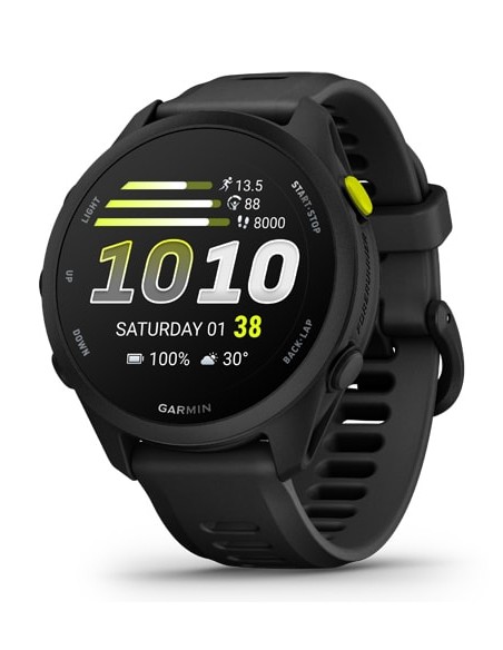 Forerunner 70 3,05 cm (1.2") AMOLED 30 mm Digital 390 x 390 Pixeles Pantalla táctil Negro GPS (satélite)