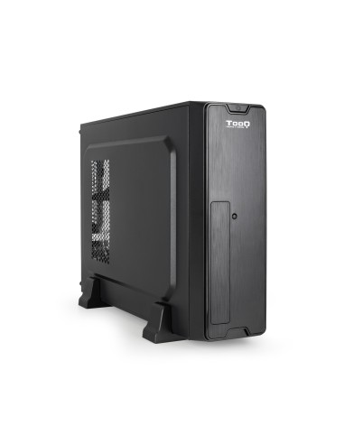 Caja Slim Micro-ATX TQC-3007U3C-B, Negra