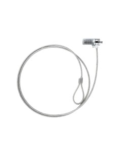 TQCLKC0015 cable antirrobo Plata 1,5 m 2