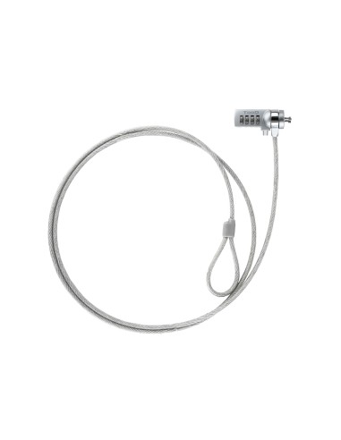 TQCLKC0015 cable antirrobo Plata 1,5 m