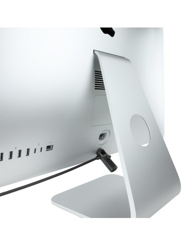 Cable de Seguridad con Combinación para Portátiles 1.5 metros, Color Gris Oscuro