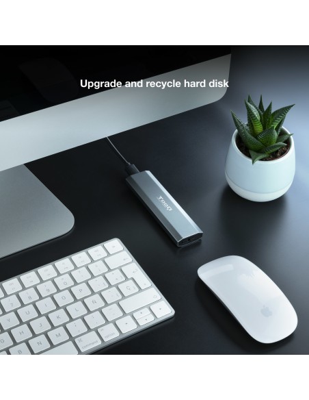 Shura Caja externa para unidad de estado sólido (SSD) Gris M.2