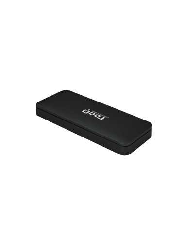 TQE-2280B caja para disco duro externo Caja externa para unidad de estado sólido (SSD) Negro M.2
