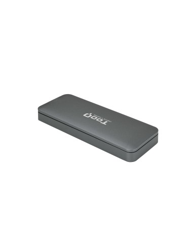 TQE-2281G caja para disco duro externo Caja externa para unidad de estado sólido (SSD) Gris M.2