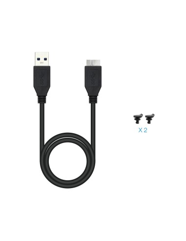 TQE-2281G caja para disco duro externo Caja externa para unidad de estado sólido (SSD) Gris M.2