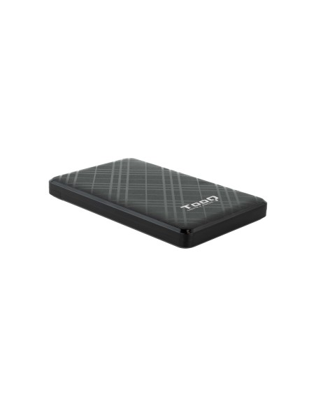 Caja Externa para Discos de 2,5 HDD/SSD, Negro