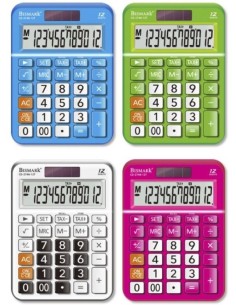 BLISTER CALCULADORA SOBREMESA GRANDE 12 DIGITOS COLSURTIDO