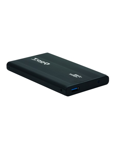 TQE-2524B caja para disco duro externo Caja de disco duro (HDD) Negro 2.5"